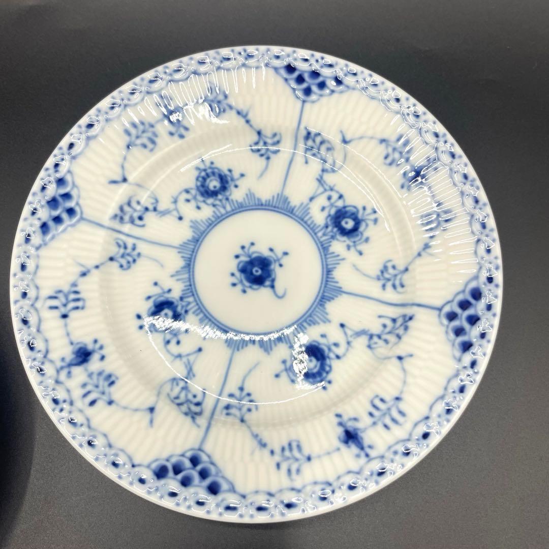 ロイヤルコペンハーゲン ハーフレース プレート　15.6cm　6枚セット