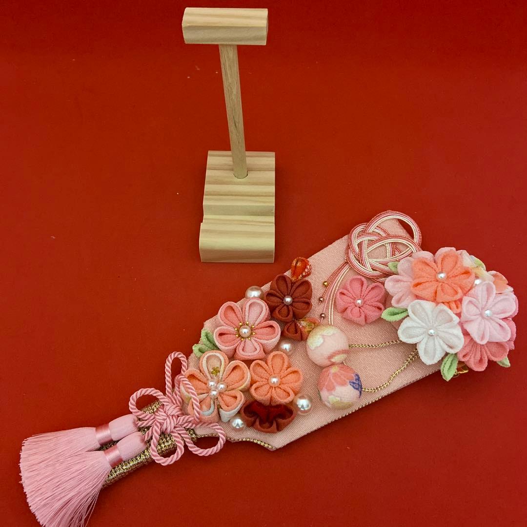 豆っちゃ様　確認用　羽子板　お正月飾り　つまみ細工　鞠　和玉　ちりめん