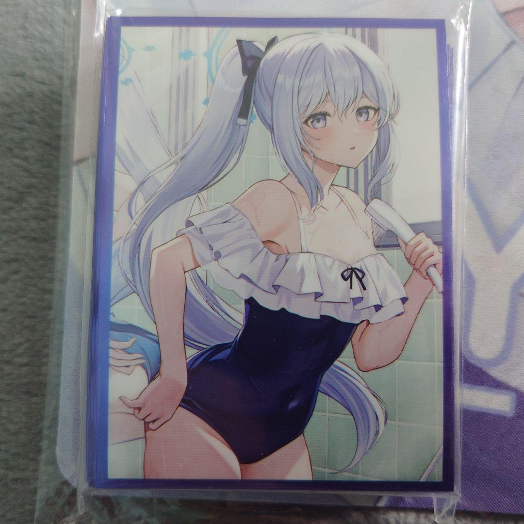 α1 ブルーアーカイブ シャワー&水着 月雪ミヤコ スリーブ&プレイマット