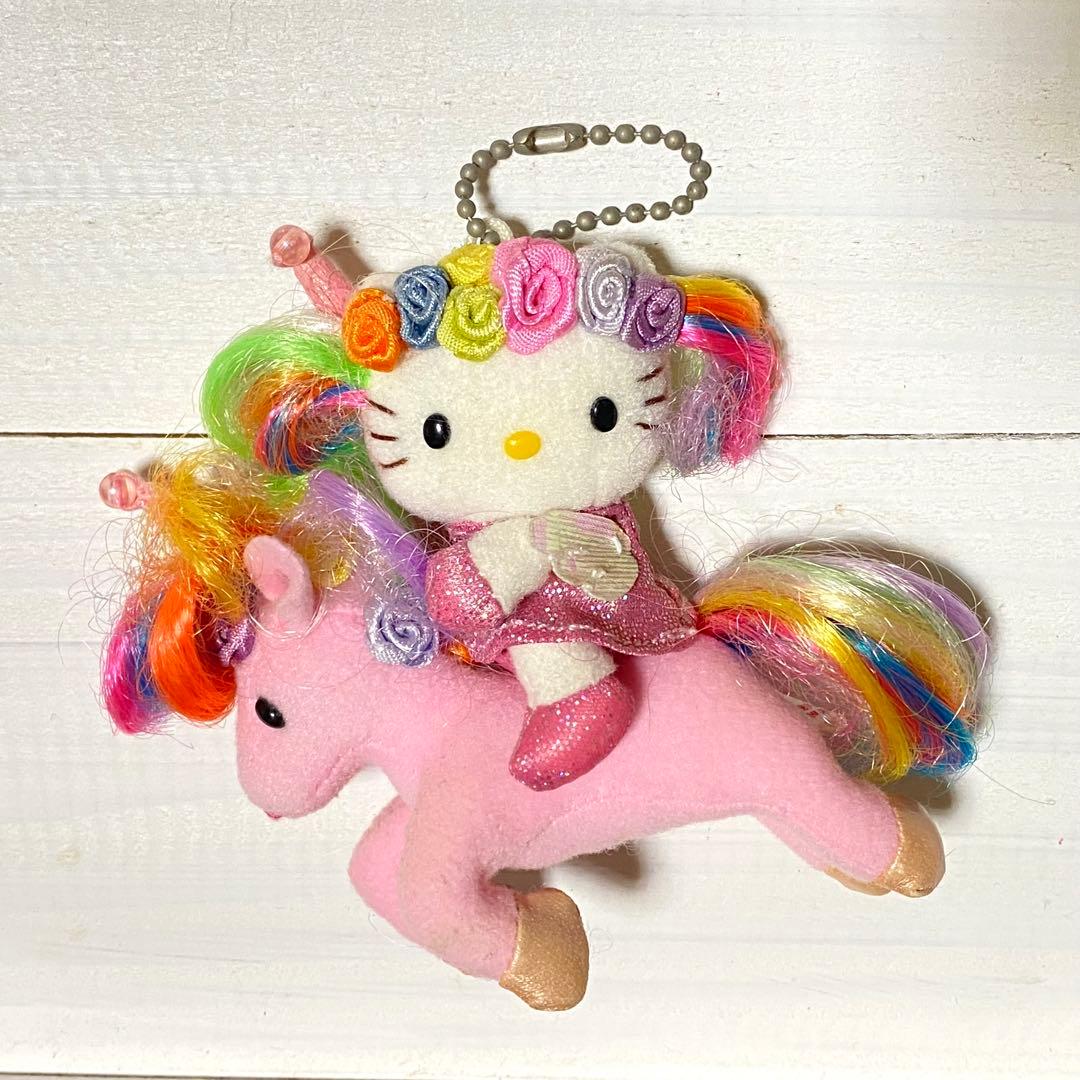 ハローキティ ユニコーンキティウイングピースマスコットサンリオ激レア