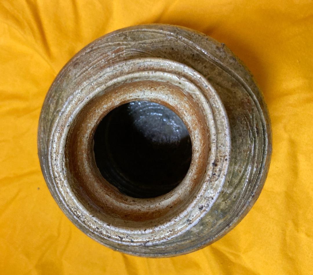 【真作保証】 森里香山 伊賀焼 蹲 共箱・共布