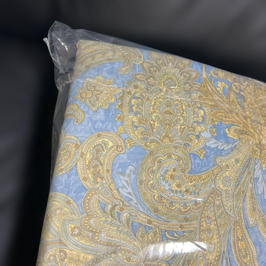 一　新品　掛けふとんカバーSL　あったか掛けふとんカバーSL　ブルー　柄あり