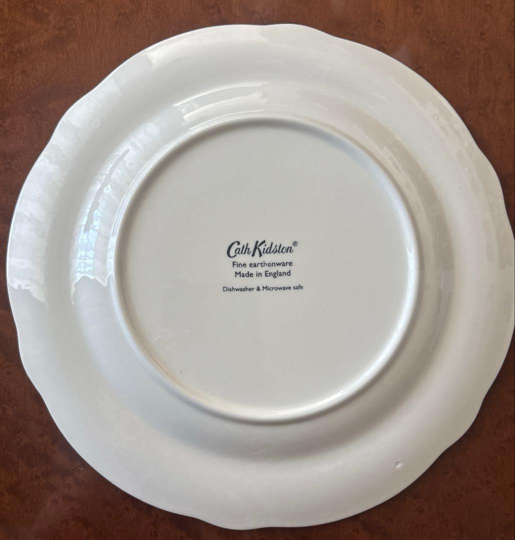 新品英国製　キャスキッドソン エリザベス女王　チャールズ国王　記念プレートセット