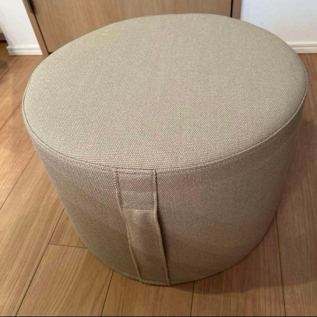 アクタス　テーブル　ドラムスパフ　DRUMS POUF ベージュ　ホワイト