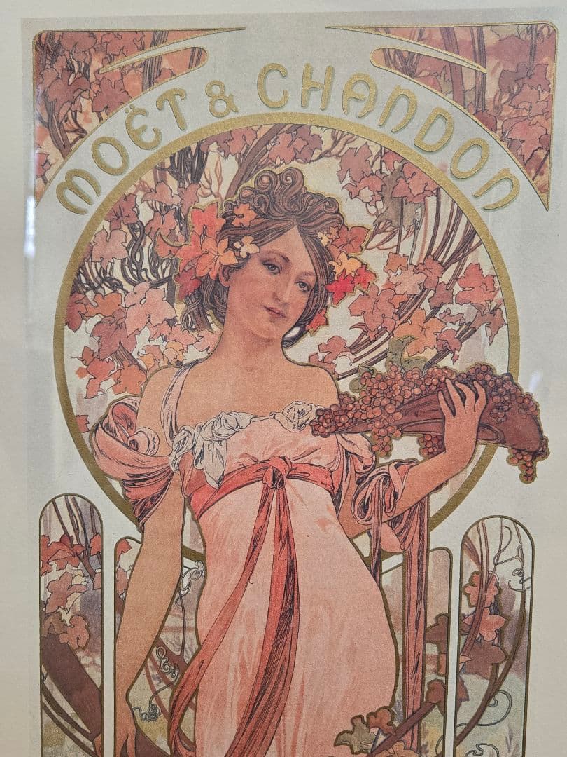 アルフォンス・ミュシャ モエ・エ・シャンドン シャンパン・ホワイト