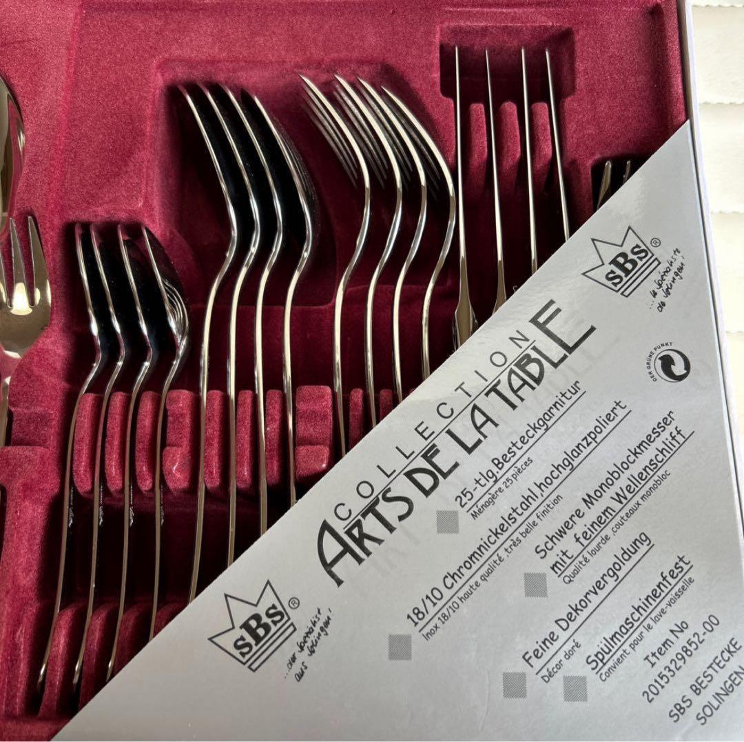 SBS社　ドイツ　ゾーリンゲン　カトラリー セット　5種類　5セット　ナイフ