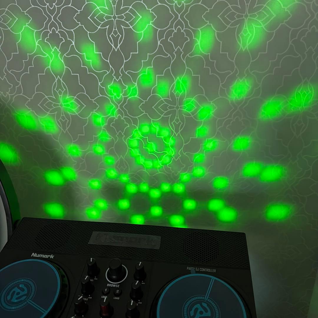 Numark party mix live スタンド　ヘッドホンセット