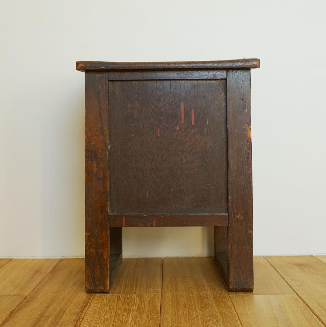 【アンティークタミゼ】オランダ　戦前アンティーク　小さめ　棚　キャビネット