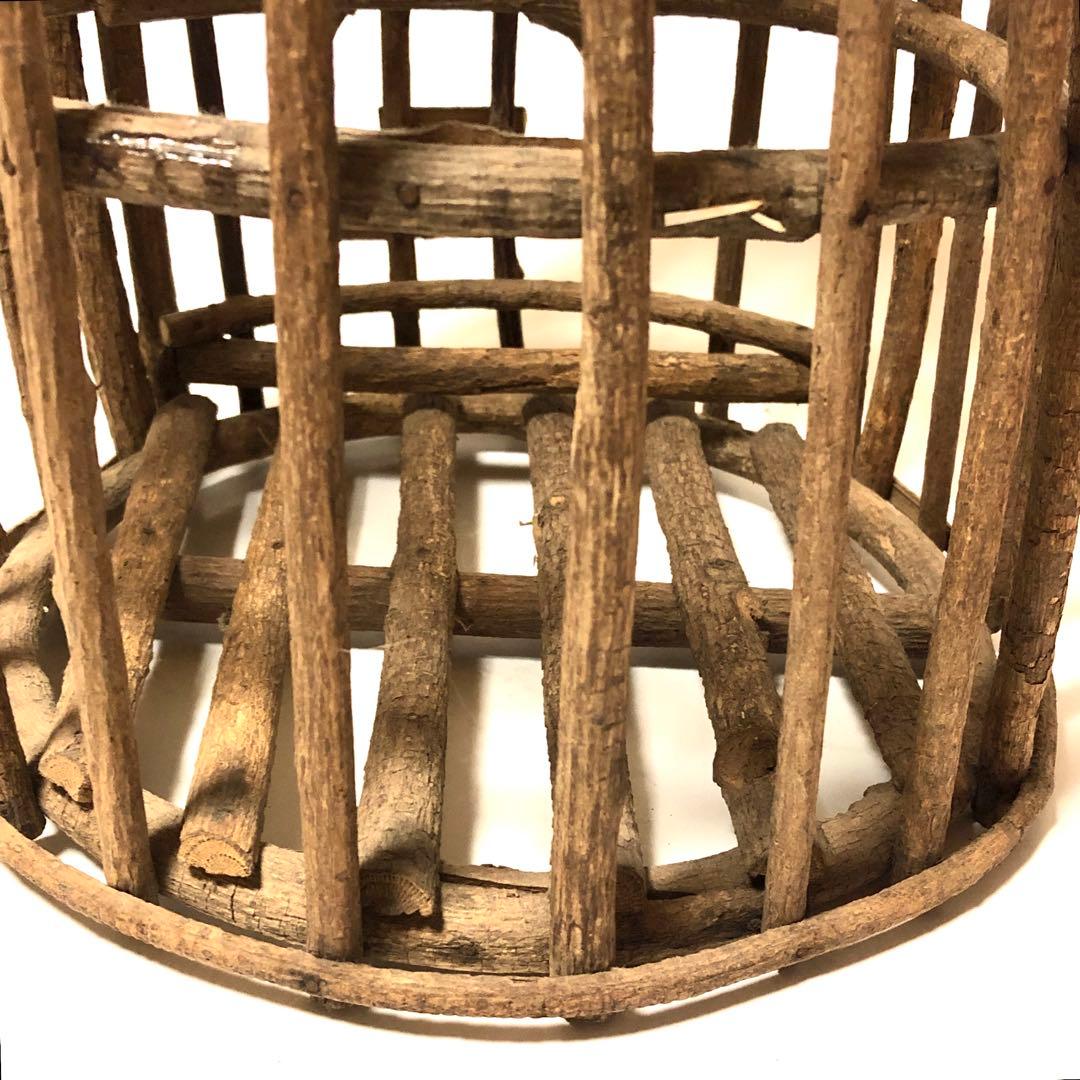 ■インテリア・オブジェ■木製　とりかご・鳥籠■木工芸・かわいい