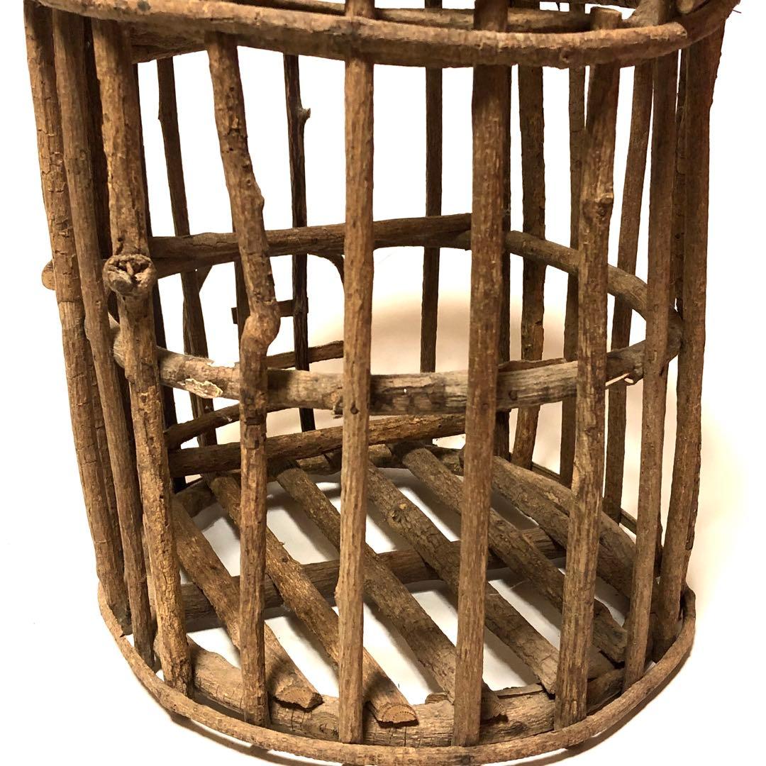 ■インテリア・オブジェ■木製　とりかご・鳥籠■木工芸・かわいい