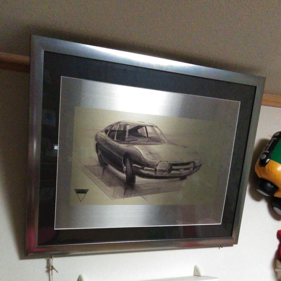 トヨタ2000GTデザイン画