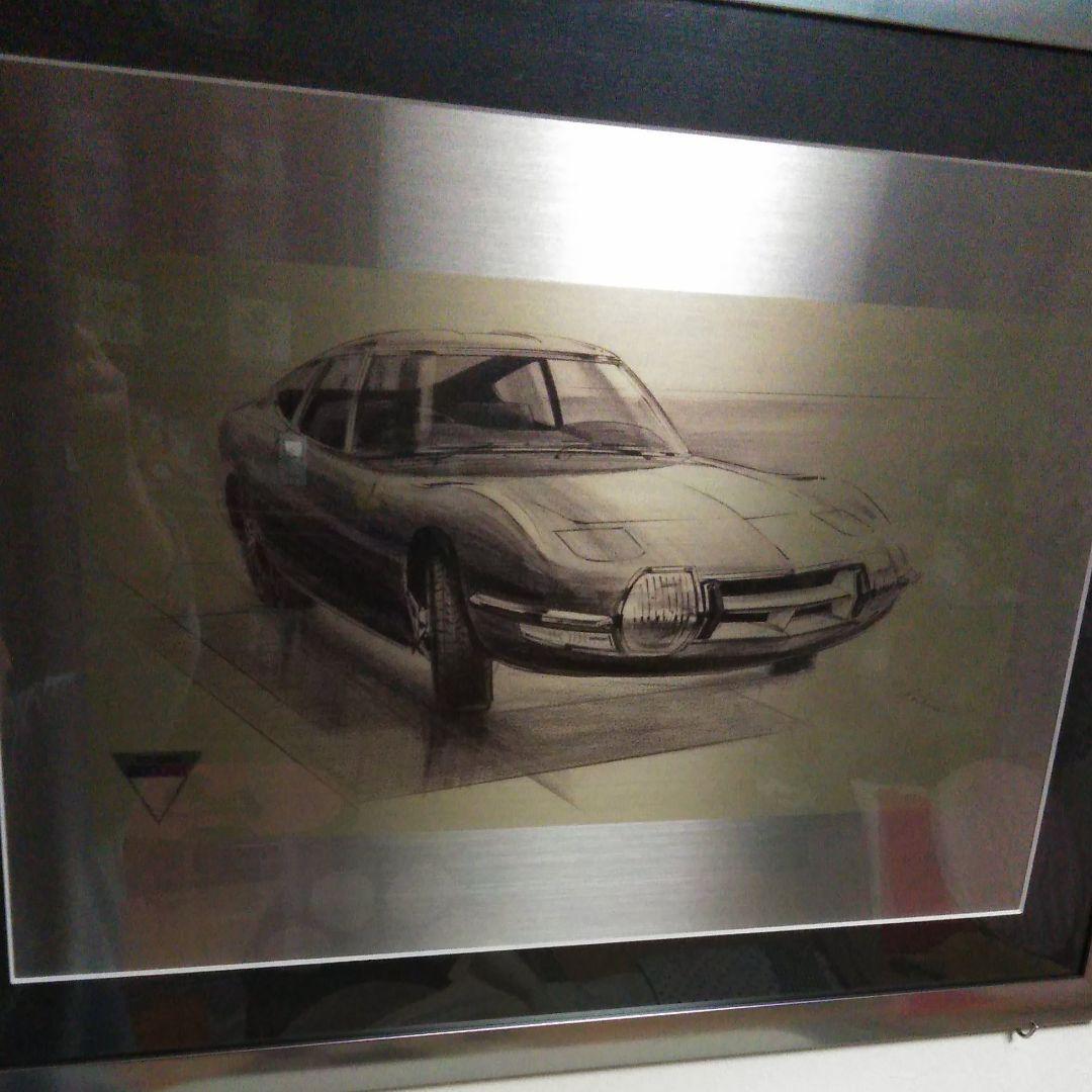 トヨタ2000GTデザイン画