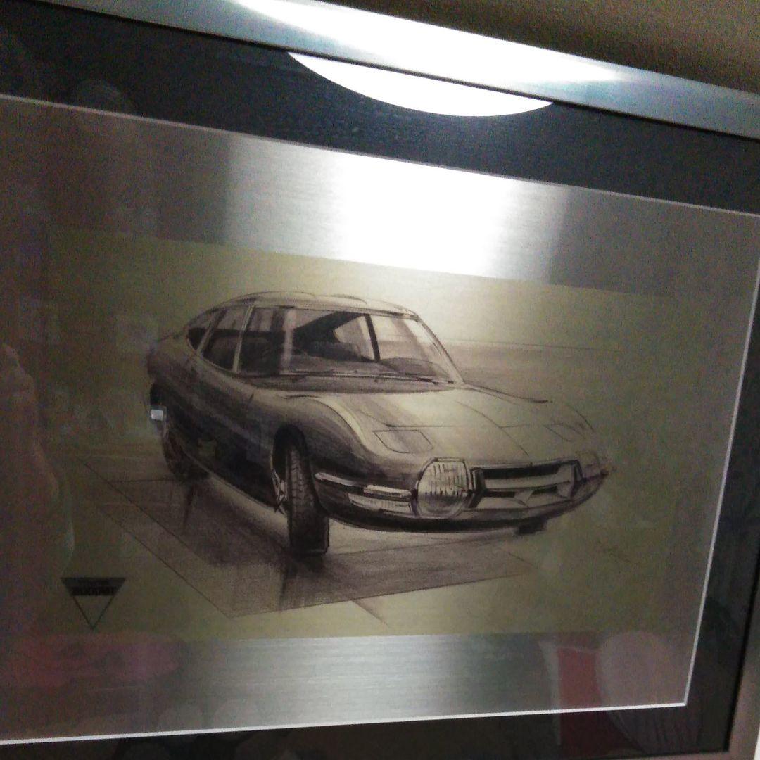 トヨタ2000GTデザイン画