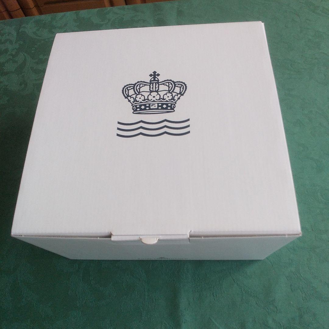 ロイヤルコペンハーゲンブルーフルーテッドメガスクエアディッシュ未使用5枚