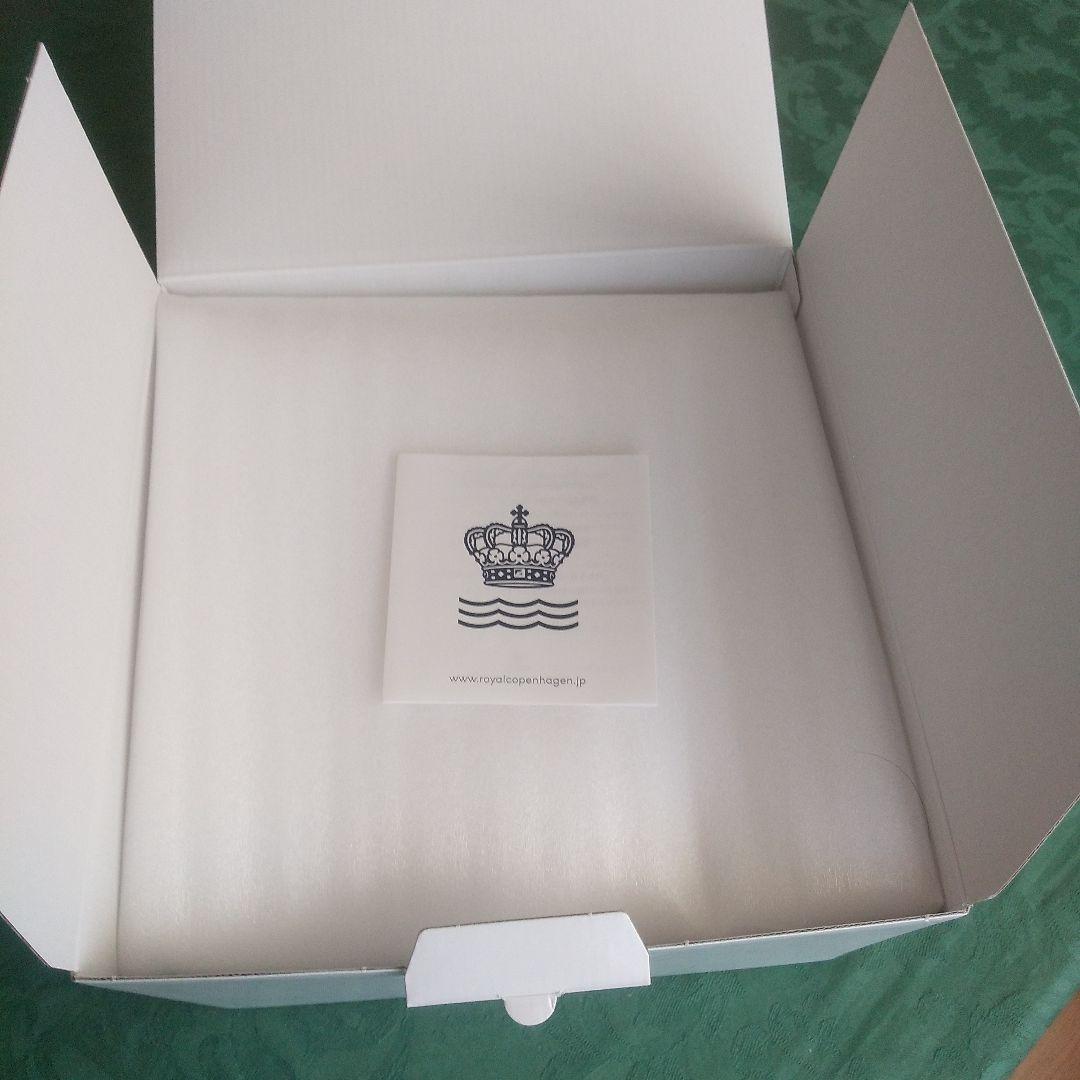 ロイヤルコペンハーゲンブルーフルーテッドメガスクエアディッシュ未使用5枚