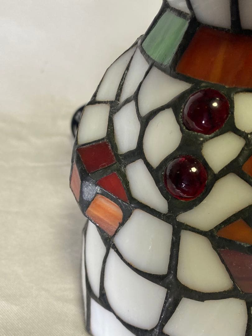 2194❣️ ティファニー　タイプ　ステンドグラス　点滅　ライト　2点セット