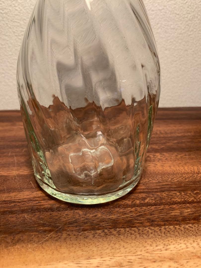 倉敷ガラス 小谷眞三 栓付きモール瓶 民藝 横山秀樹