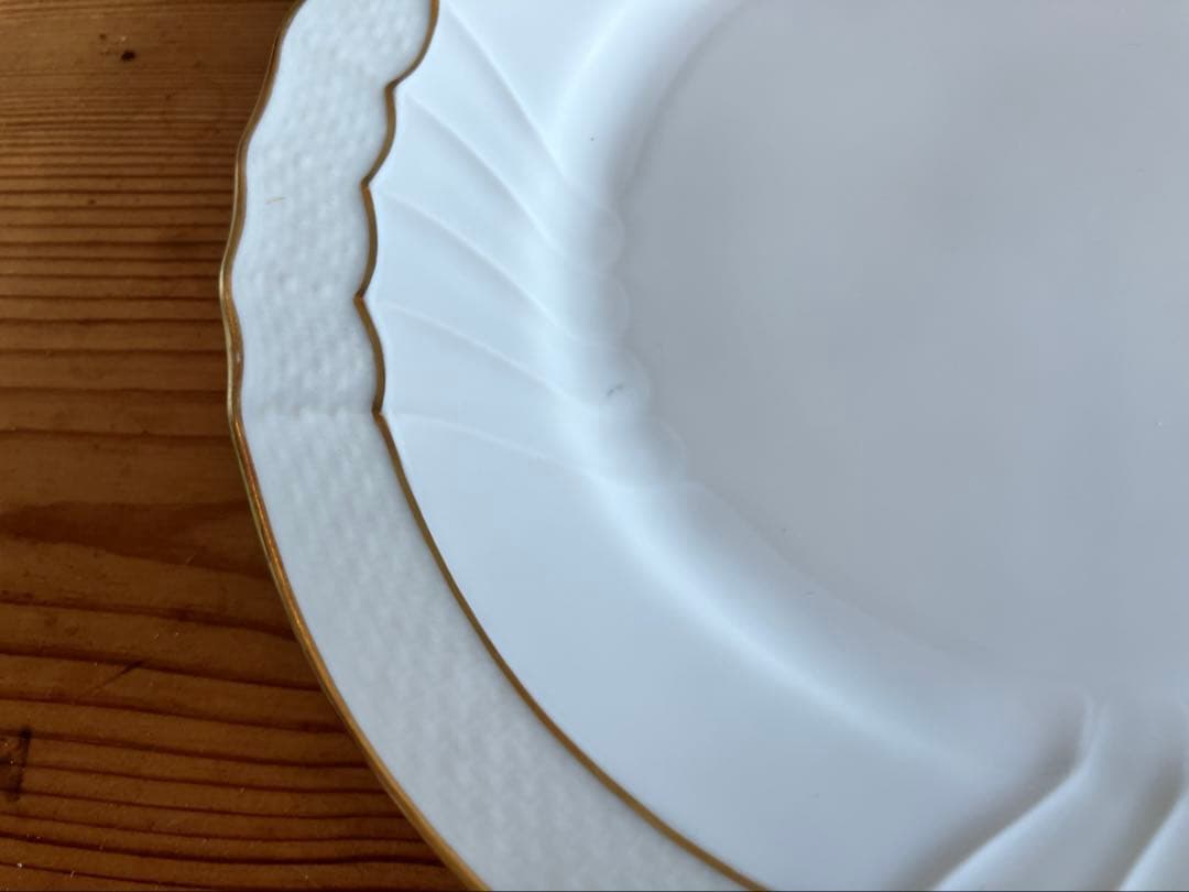 ジノリ　ベッキオグレース　19.5デザートプレート×5