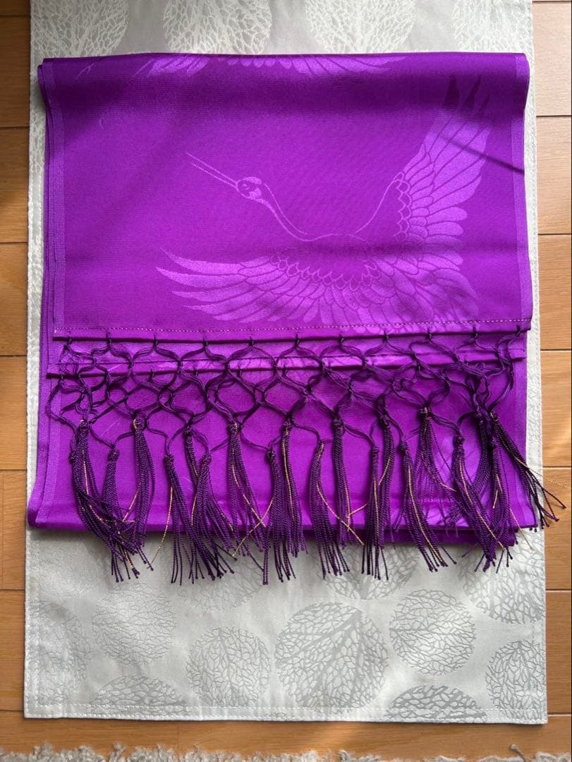 七五三 帯　7点セット 花柄 金色