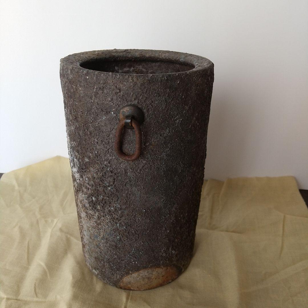 山本陶秀の一番弟子 紀琇山 備前焼壁掛け花入 - メルカリ