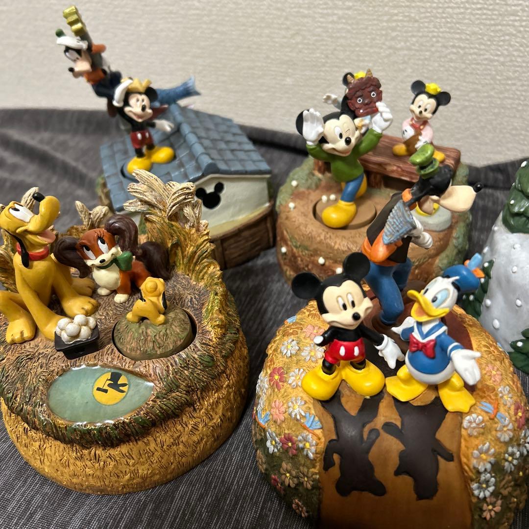 ディズニーオルゴール7点セット