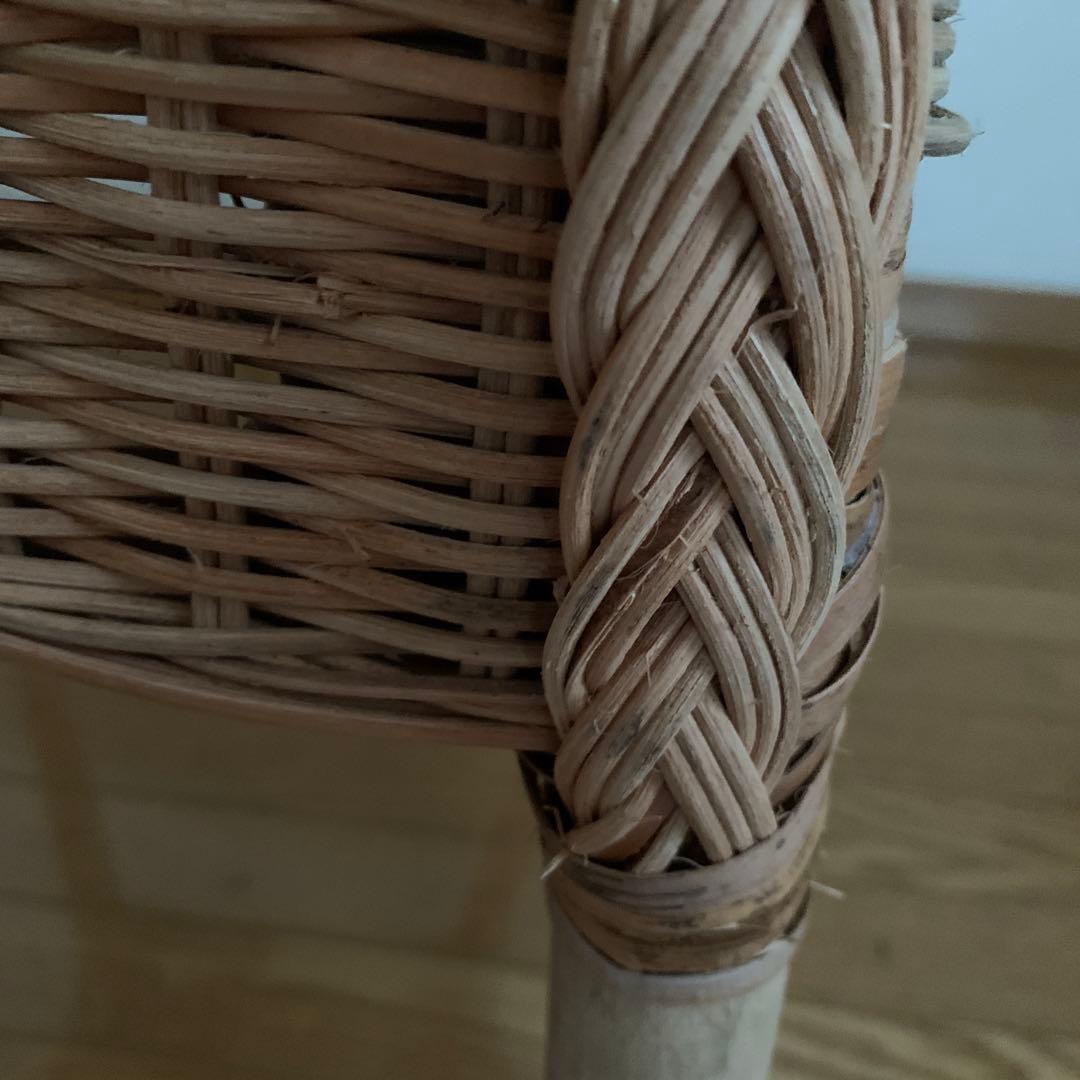 「IKEA」　イケア　AGEN アーゲン　チェア　籐/竹