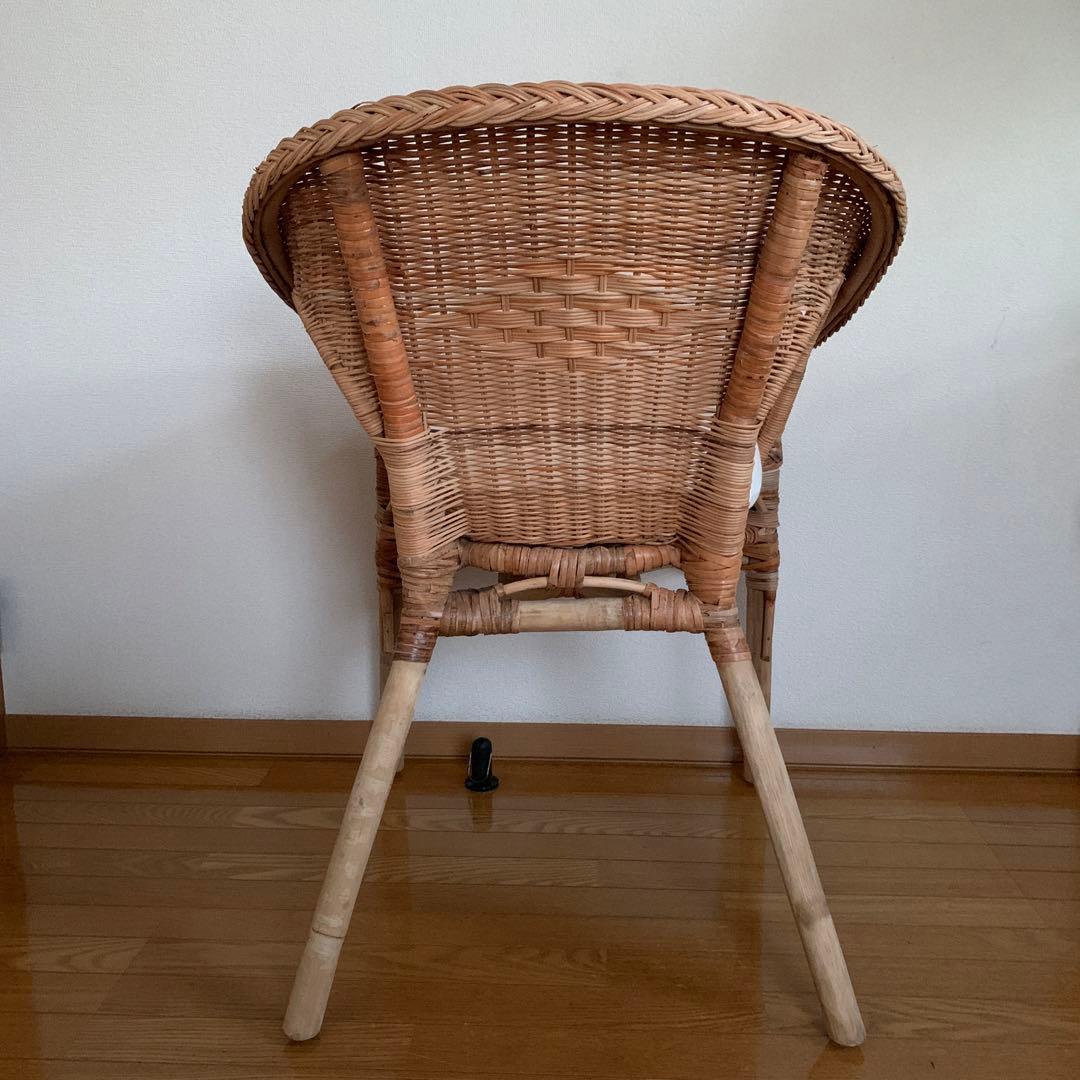 「IKEA」　イケア　AGEN アーゲン　チェア　籐/竹