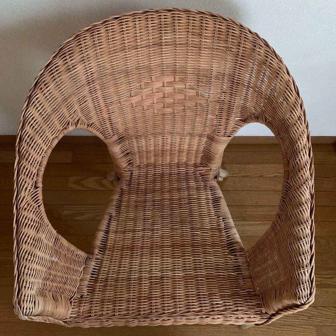 「IKEA」　イケア　AGEN アーゲン　チェア　籐/竹