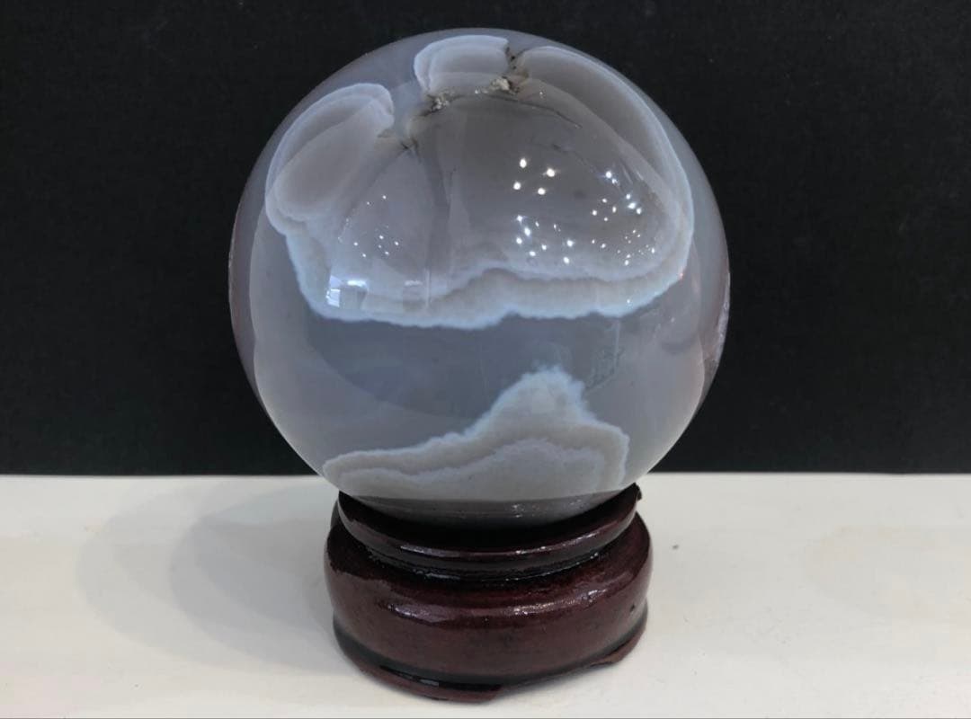 祈祷済み！アメジスト ジオード 笑口 瑪瑙 丸玉