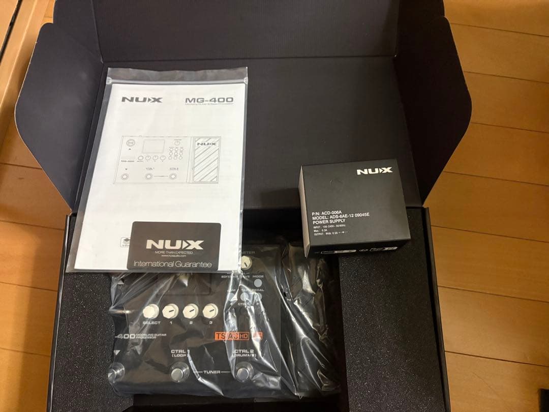 【7/27まで値下げ】NUX MG-400 ギター マルチエフェクター 美品
