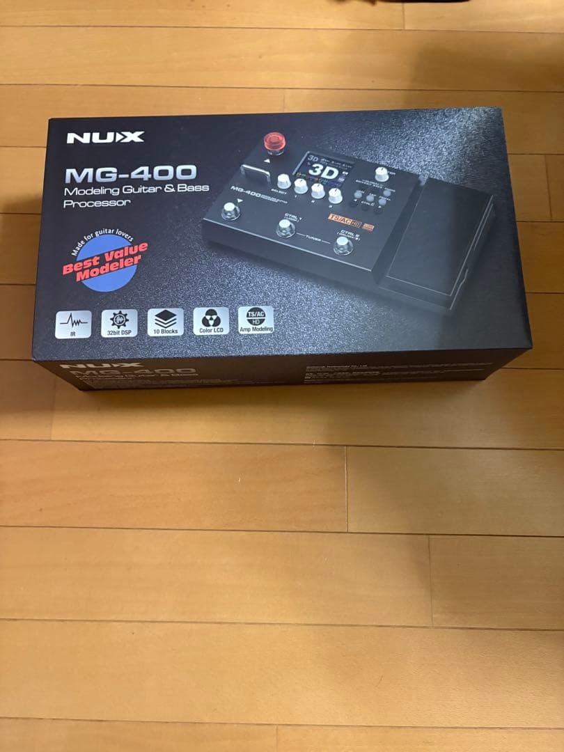 【7/27まで値下げ】NUX MG-400 ギター マルチエフェクター 美品