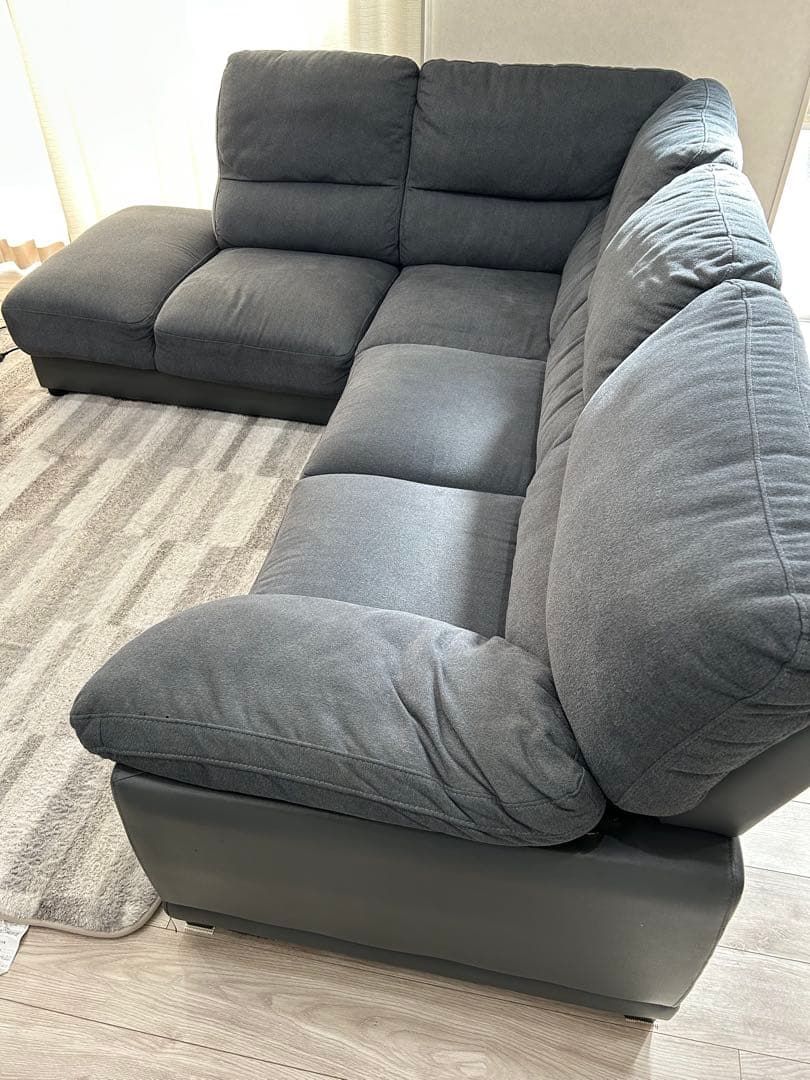 NITORI ニトリ 布張りカウチソファ