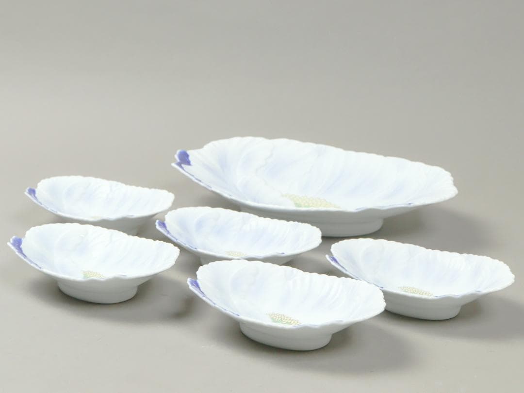 深川製磁 牡丹形 ベリーセット 6客 盛り皿 取り皿 共箱 未使用 - メルカリ
