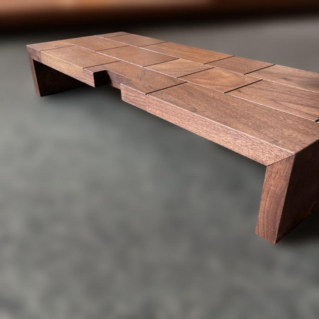 たけ ウォールナット　モニター台