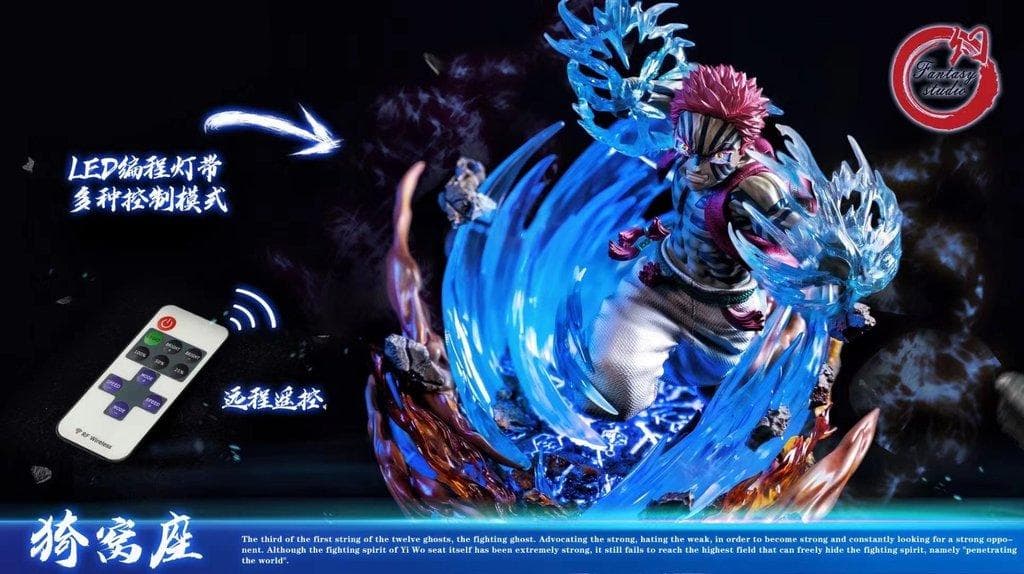 鬼滅の刃 煉獄VSアカザ 猗窩座 1/6スケール フィギュア ガレージキット