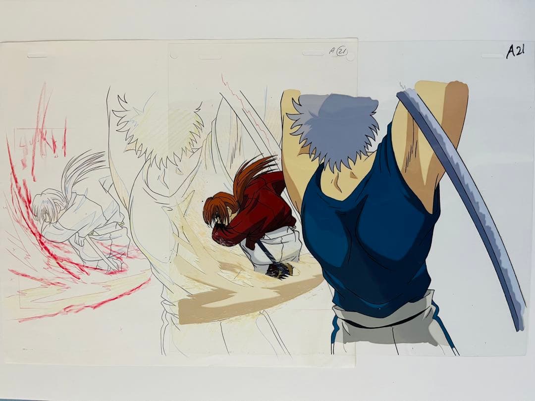 実使用セル画☆るろうに剣心 アニメ 絵コンテ 星霜編 雪代縁 - メルカリ