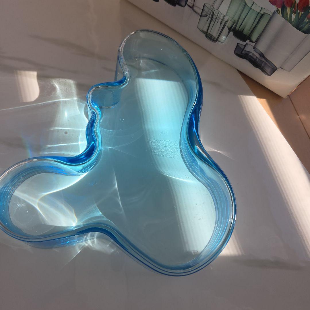 イッタラ　ラグーンブルー　アアルトボウル　50mm × 195mm