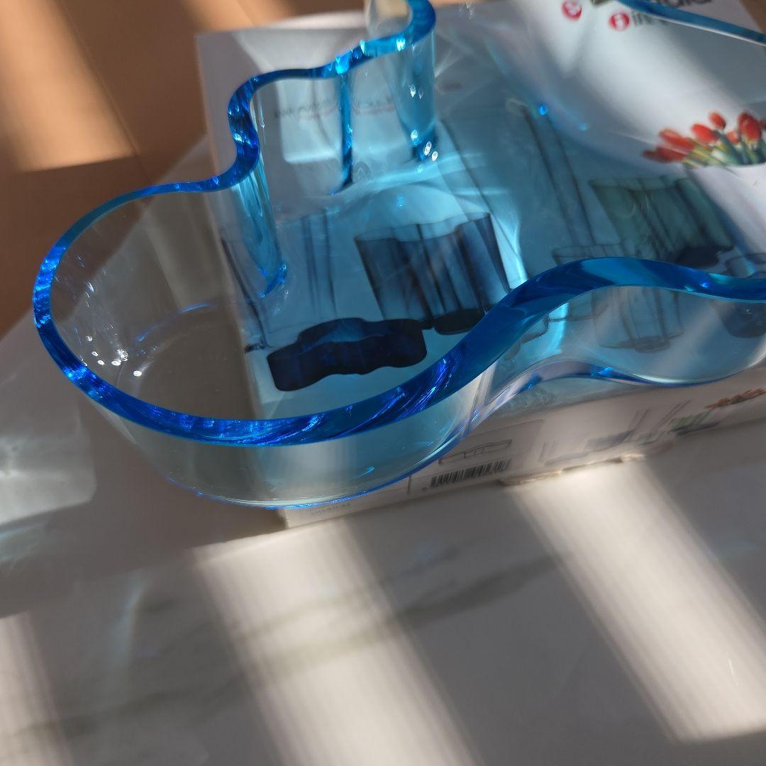 イッタラ　ラグーンブルー　アアルトボウル　50mm × 195mm