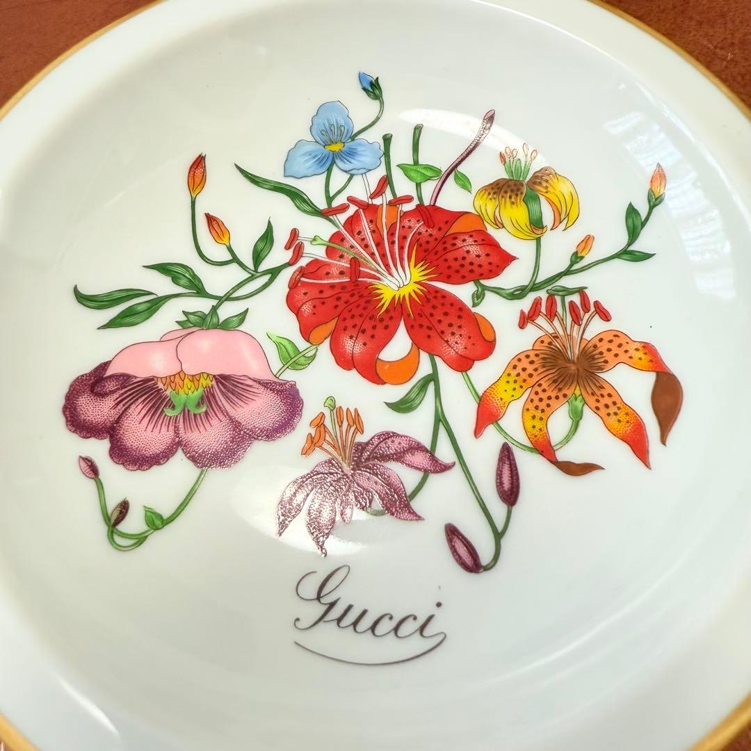 Vintage グッチ リチャードジノリ フローラ 花柄 アッシュトレイ