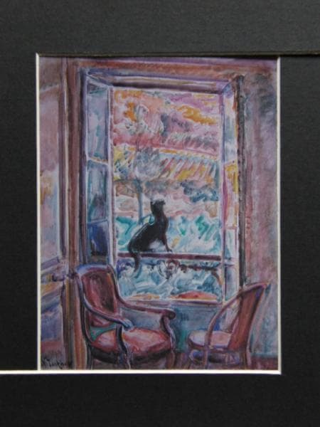 N・Tarkhoff、Le Chat noir、希少画集より、新品額装付 - メルカリ