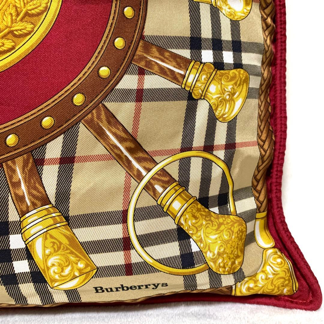 クッションカバー VINTAGE BURBERRY ITALY CUSHION COVER