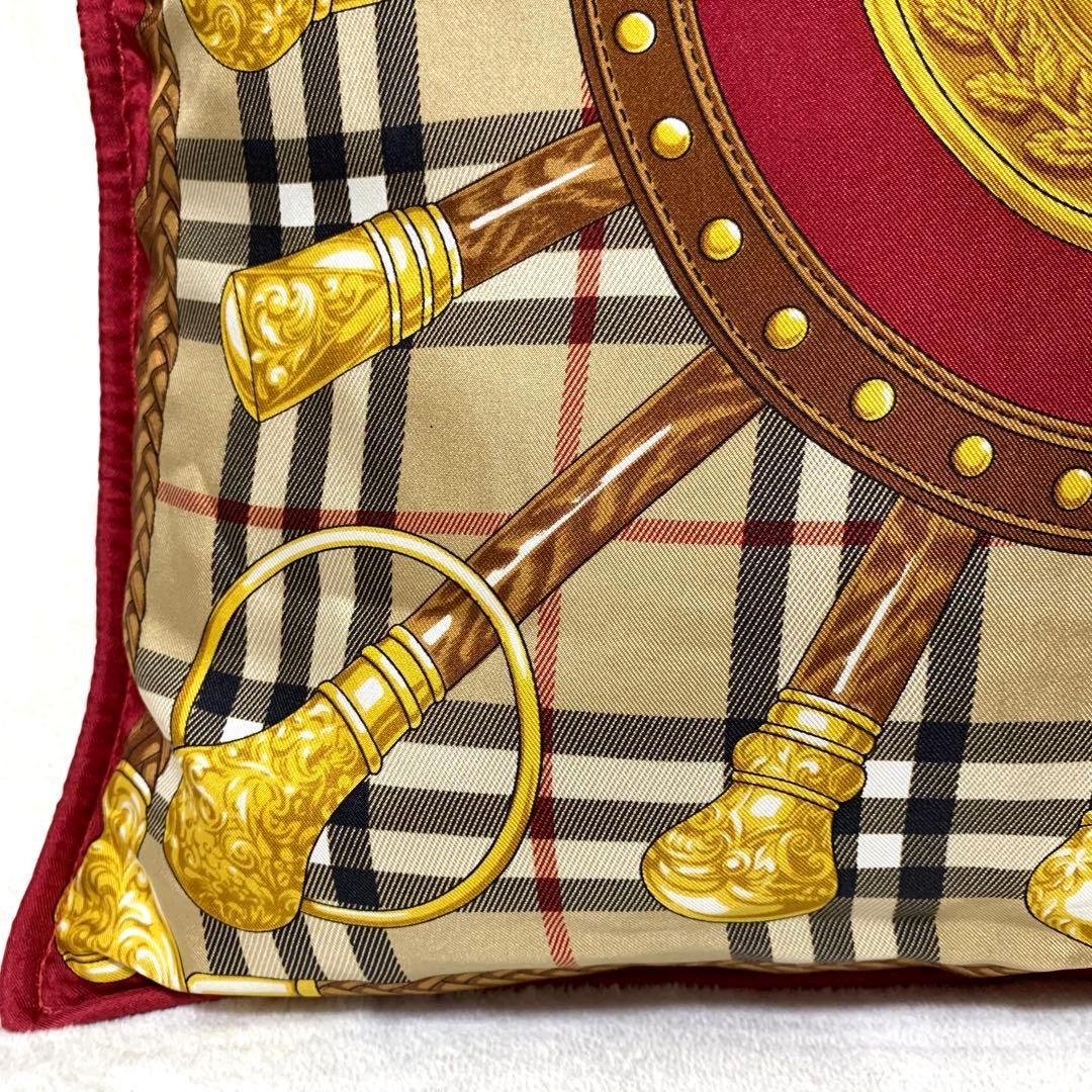 クッションカバー VINTAGE BURBERRY ITALY CUSHION COVER