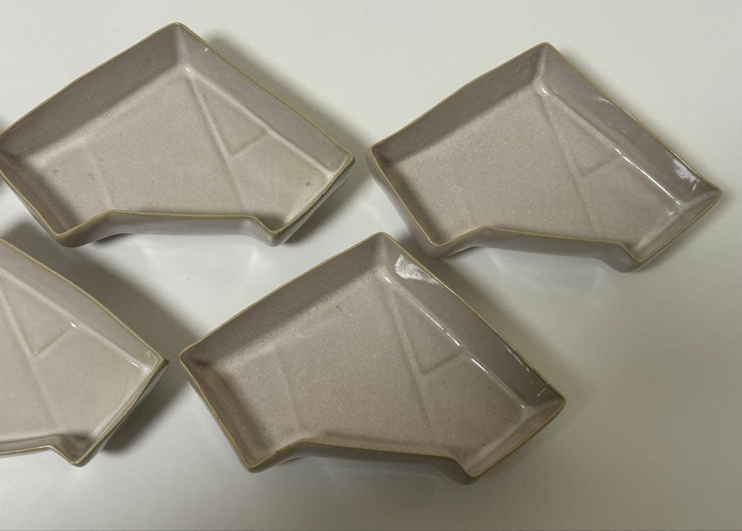 【未使用品】萩焼　萩結び向付　新庄貞嗣