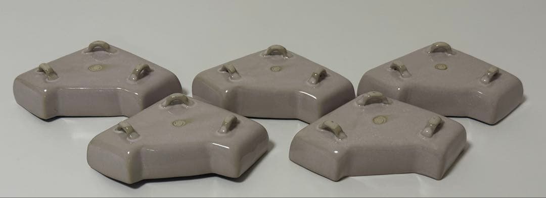 【未使用品】萩焼　萩結び向付　新庄貞嗣