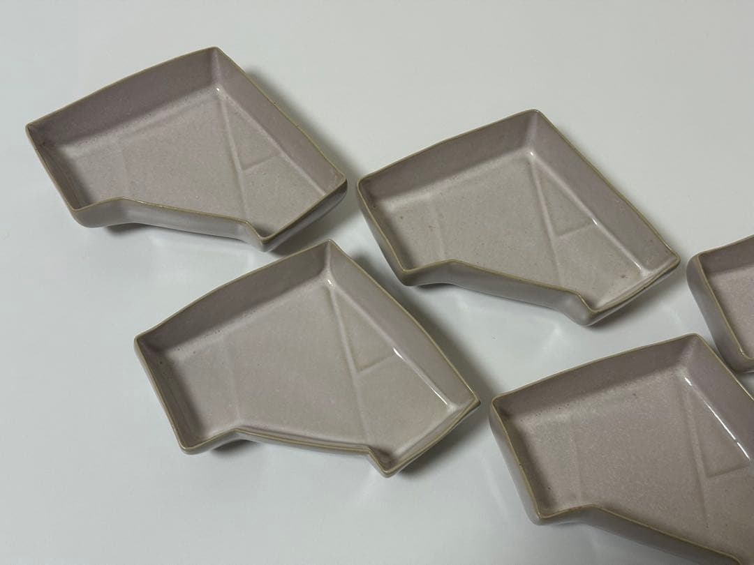 【未使用品】萩焼　萩結び向付　新庄貞嗣