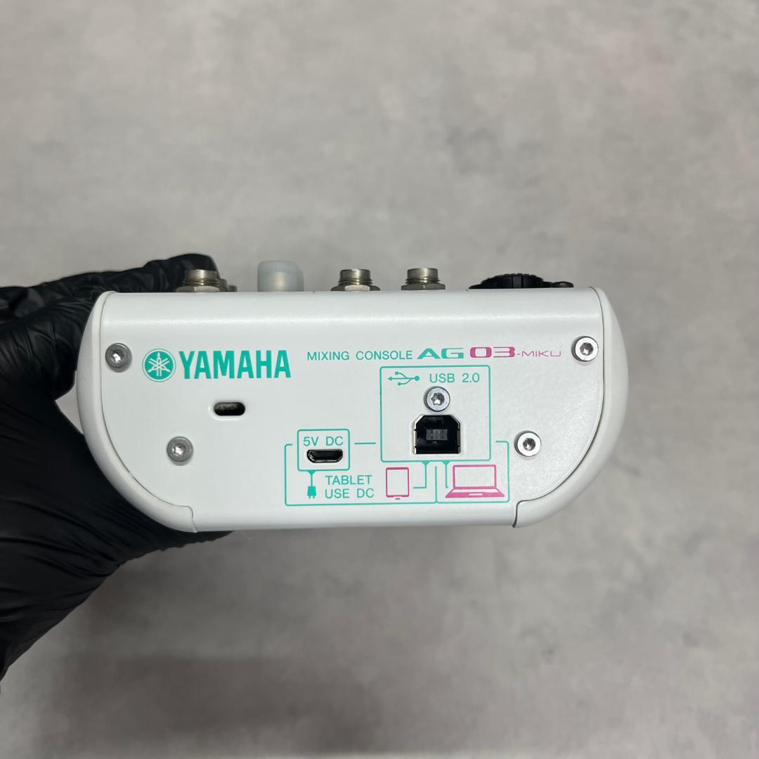 【美品】YAMAHA ウェブキャスティングミキサー 初音ミクAG03-MIKU