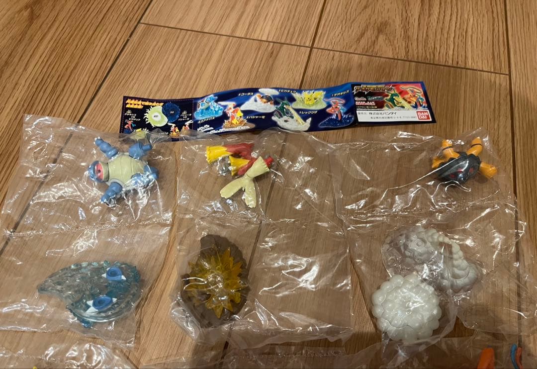ポケットモンスター　フィギュア　6体セット　ザ・ポケモンバトル　コンプリート