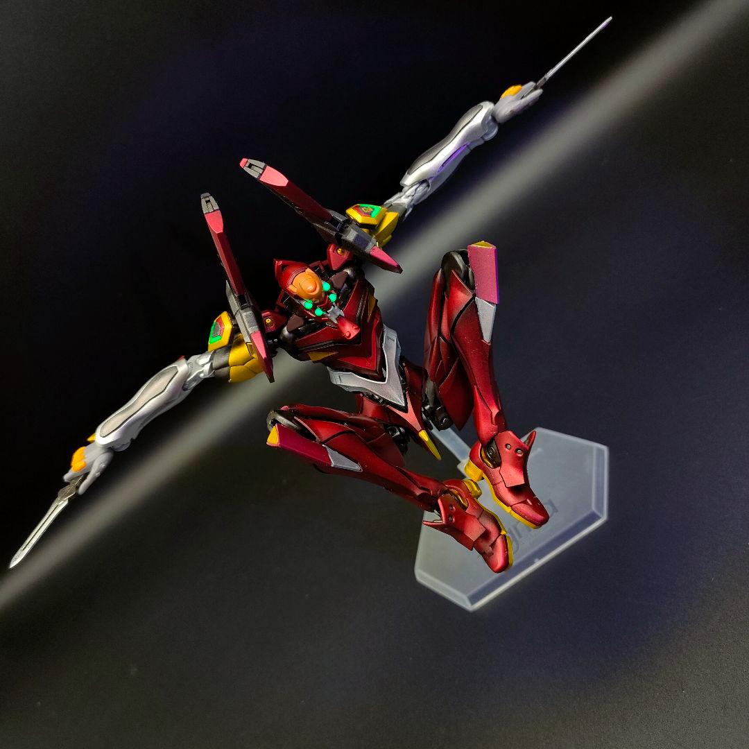 エヴァンゲリオン 弐号機 RG ESVシールド装備 アスカ 【全塗装完成