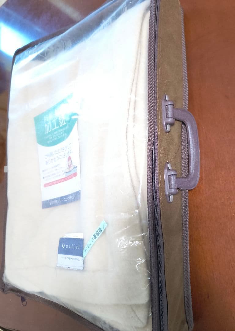 西川 カシミヤ100%毛布 中古美品