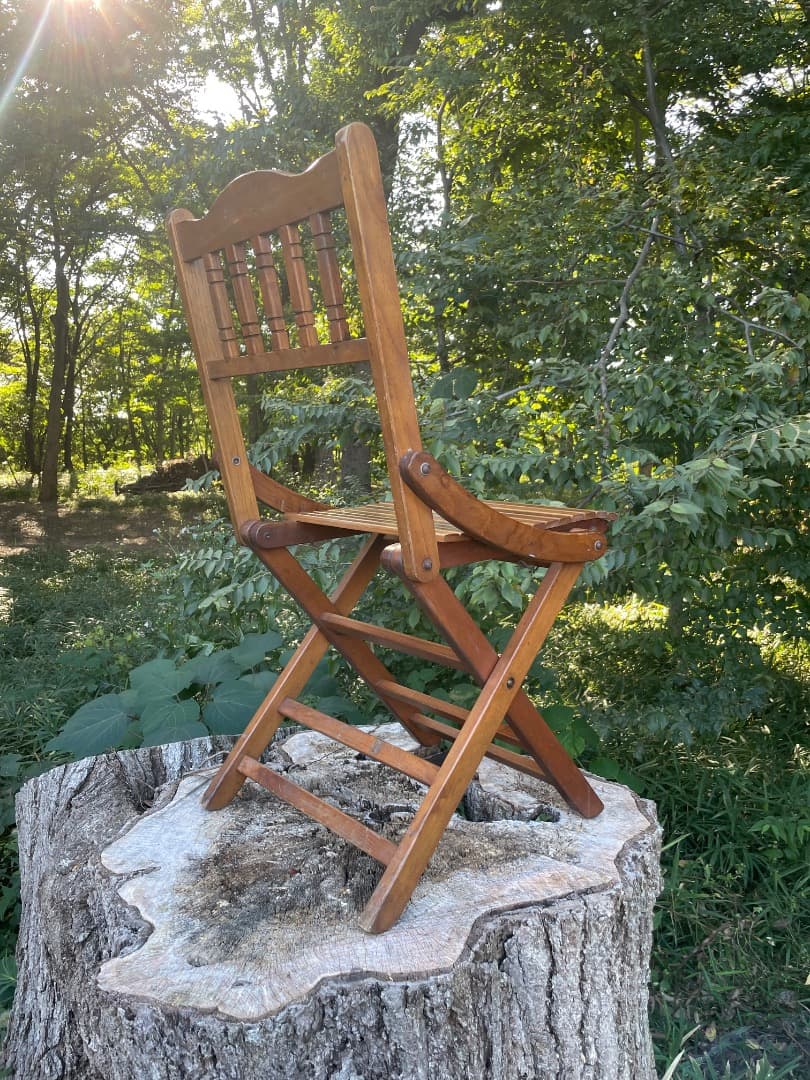 【ヴィンテージ】フォールディングチェア 1脚